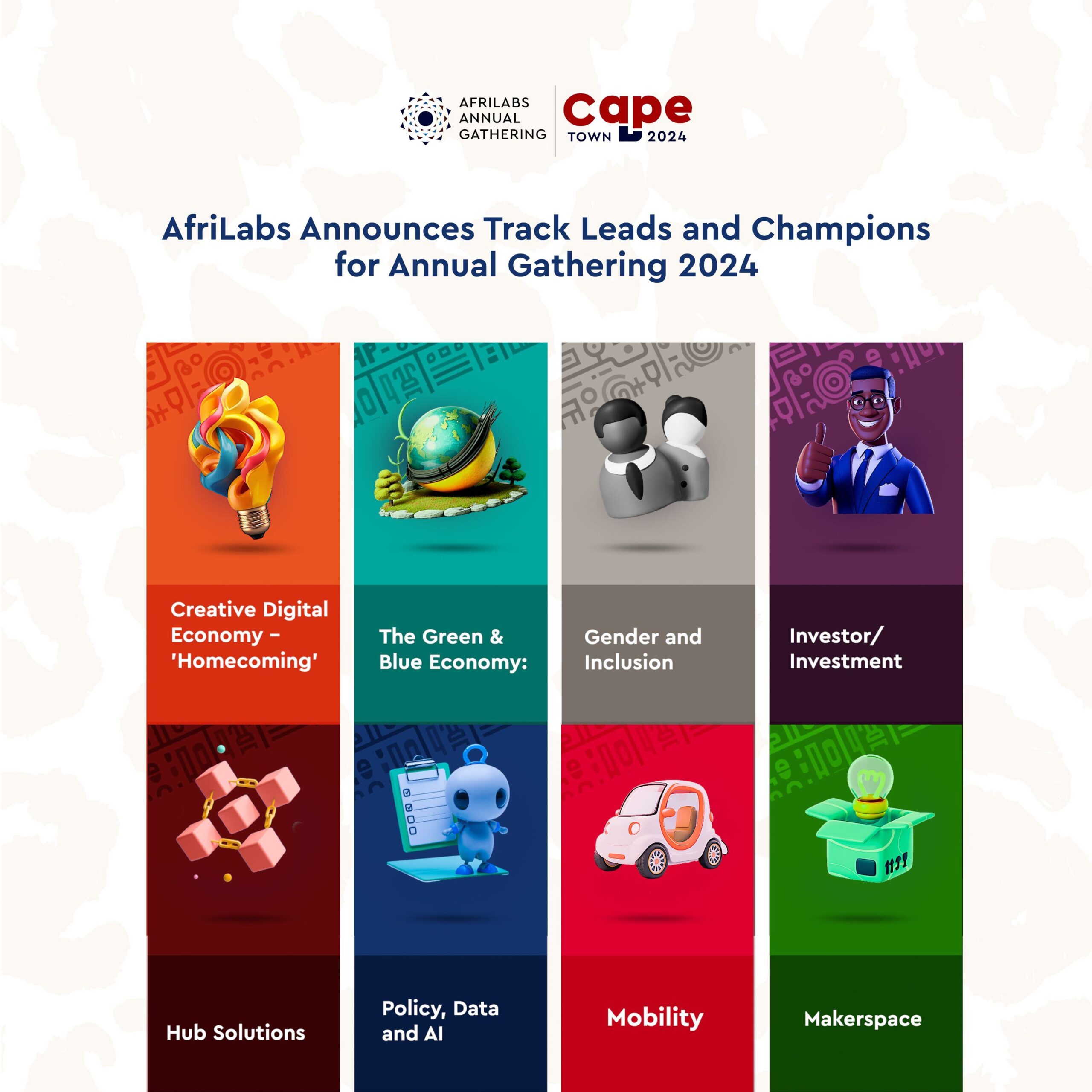 AfriLabs Announces Track Leads and Champions for Annual Gathering 2024